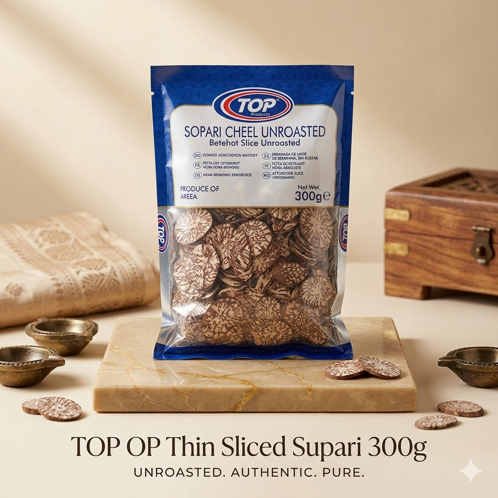 Top OP Thin Sliced Supari 300g