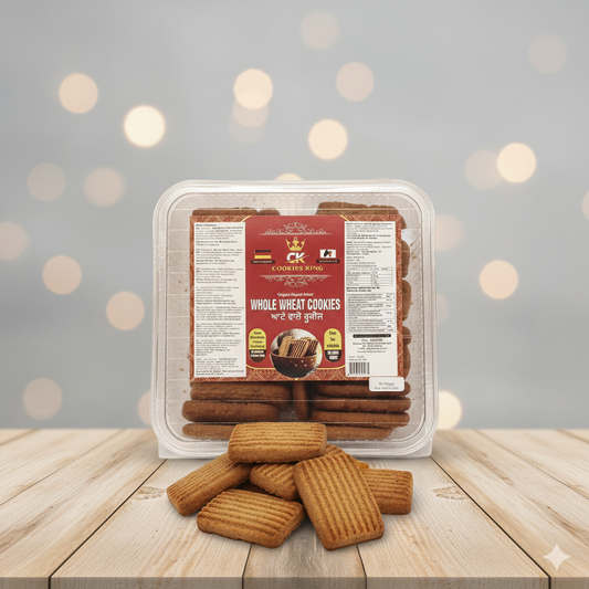 Whole Wheat (Atta) Cookies
