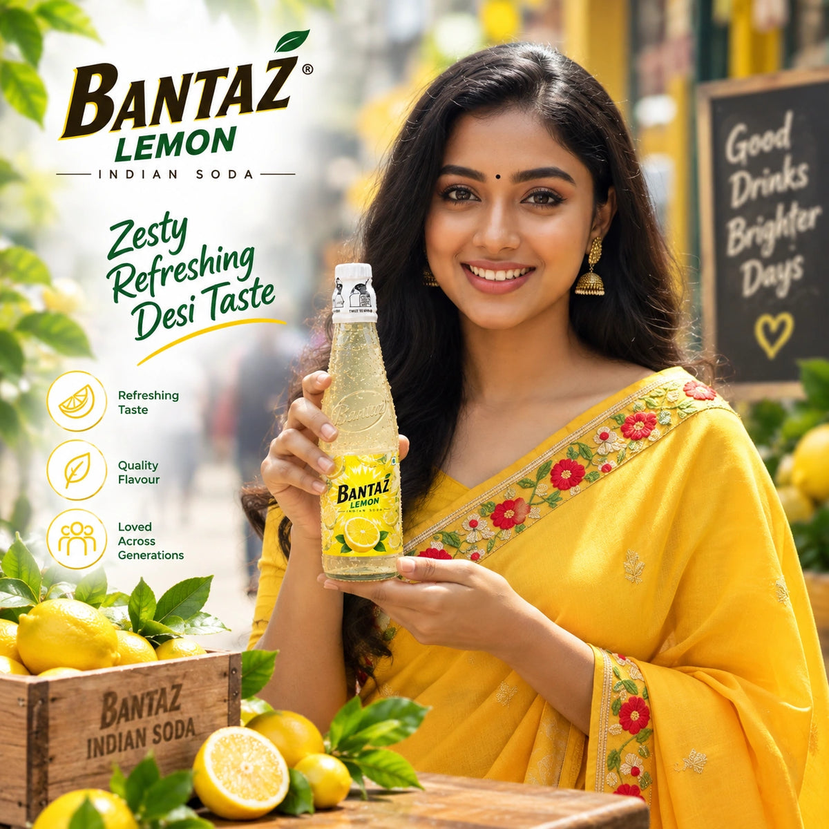 Bantaz (Indian) Lemon Soda