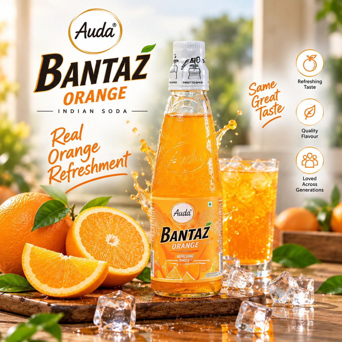Bantaz (Indian) orange Soda