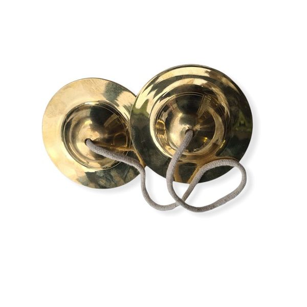 Brass khertal (korotal) Small Size