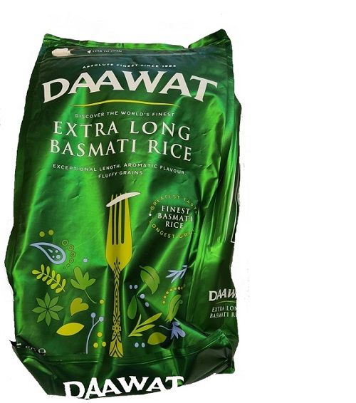 Daawat Extra Long Basmati Rice 5kg