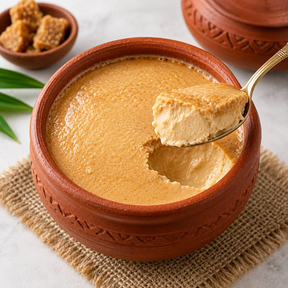 Frozen Bogura Doi open serving