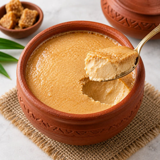 Frozen Bogura Doi open serving