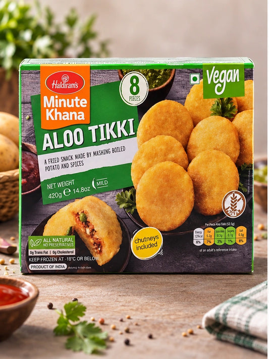 Haldirams Vegan Aloo Tikki