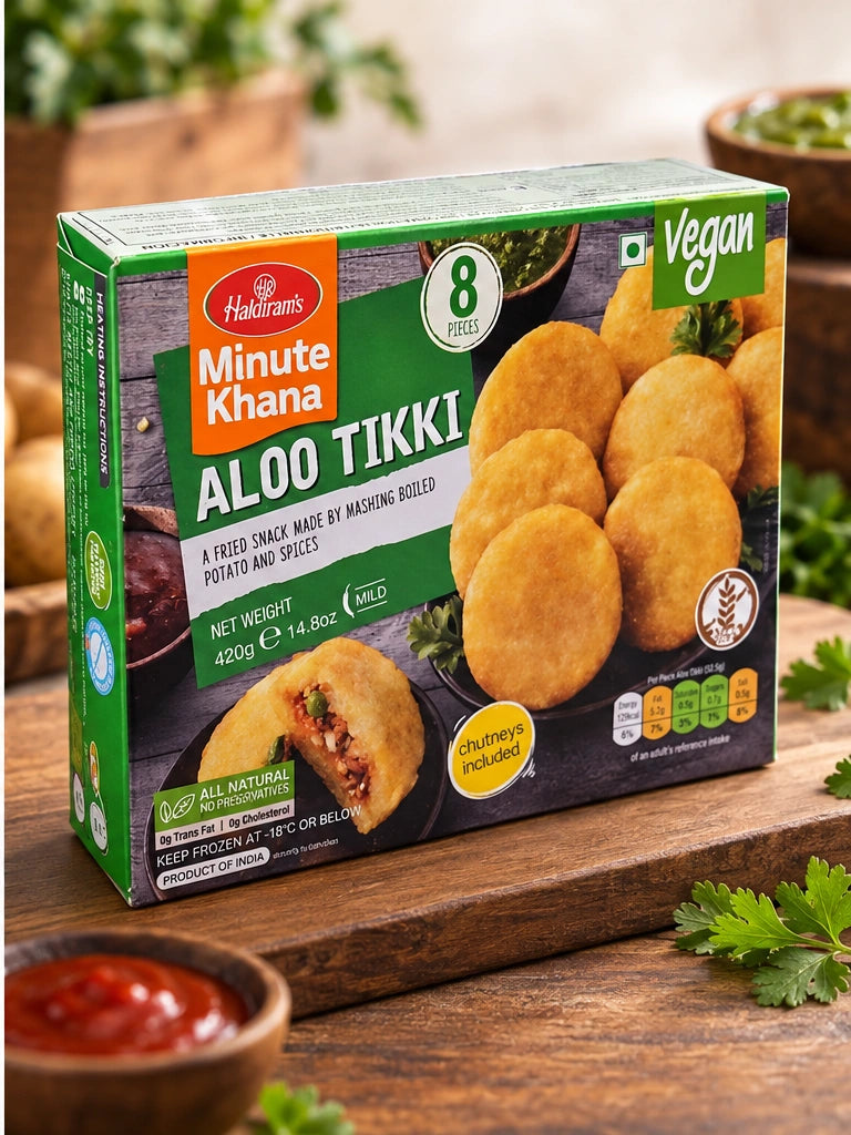 Haldirams Vegan Aloo Tikki