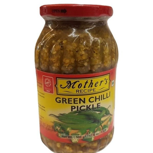 Mothers Recipe Green chili 500g