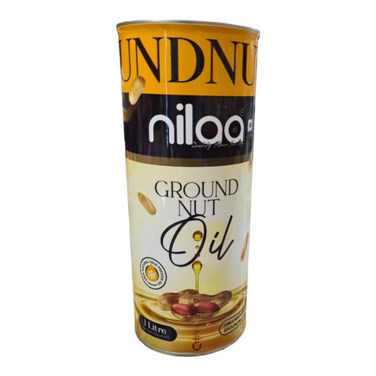 Nilaa Coldpressed Groundnut Oil 1ltr