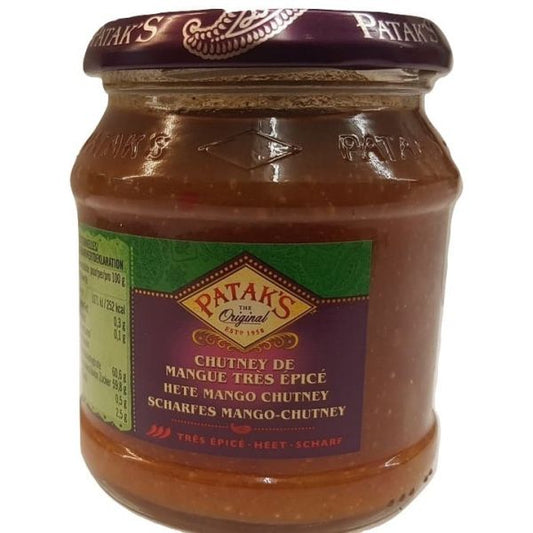 Patak Hot Mango Chutny 330g