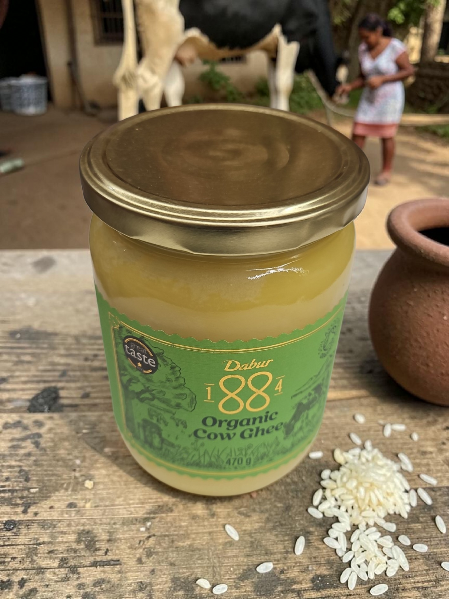 Dabur Organic Cow Ghee 450g