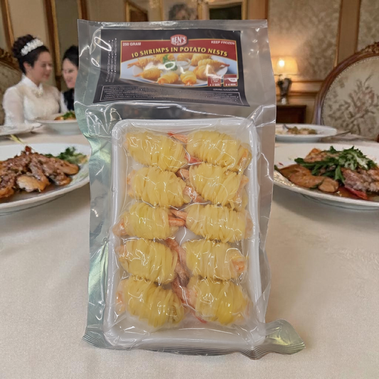 Potato Thread  Wrapped Shrimps 10pcs