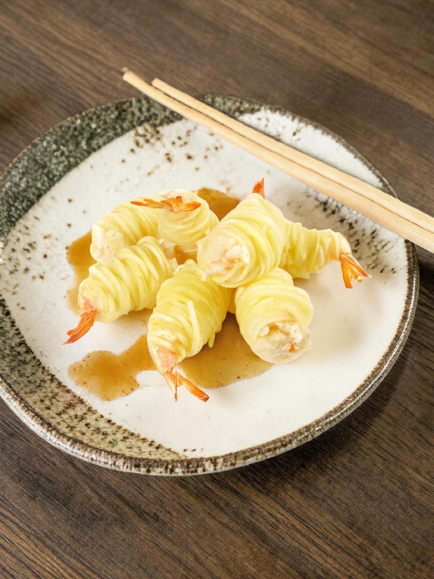 Potato Thread  Wrapped Shrimps 10pcs