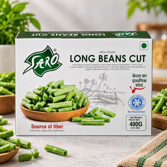 Saro frozen Long Beans (Ready to Cook) 400g