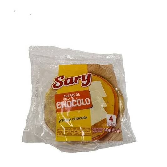 SARY SWEET CORN AREPAS (Chocolo)