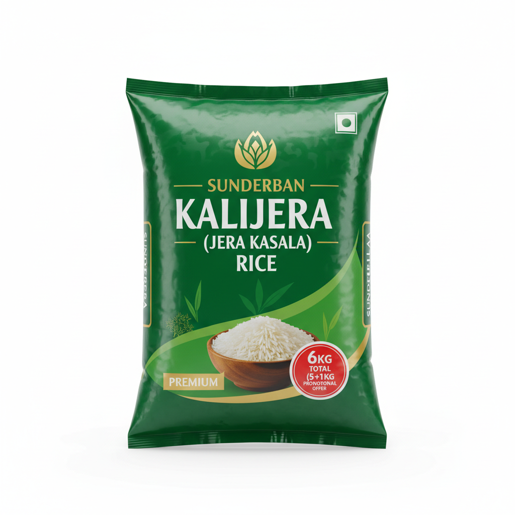 Sunderban Kalijeera (jeera Kasala) Rice 5+1kg