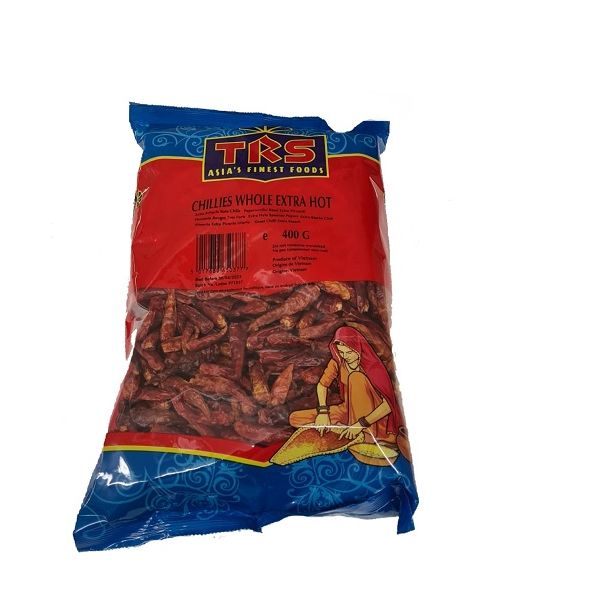 TRS Chilli Whole Extra Hot 400g