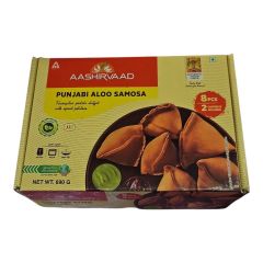 Aashirvaad Punjabi Aloo Samosa 8pc (Vegan)