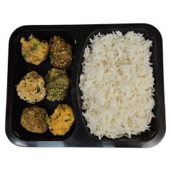 6 Types Homemade Bhorta with plain Rice