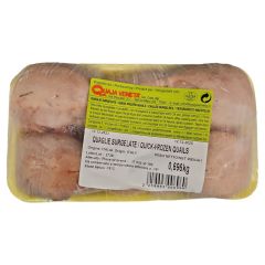 Cleand Raw Quails 4 piece in pack