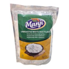 Manji Unroasted White Rice Flour